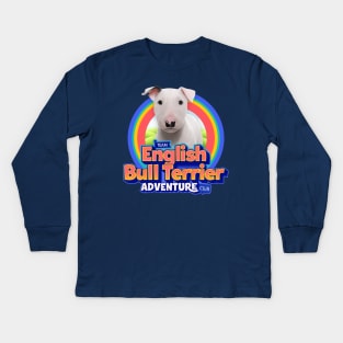 English Bull Terrier Kids Long Sleeve T-Shirt